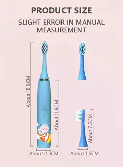 Escova de dentes elétrica ultrassônica - loja online