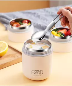 Copo térmico em aço inoxidável - Loja Mundo Sensorial