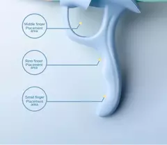 Suporte de silicone para Lápis - Apoio na escrita