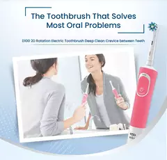 Escova de dentes elétrica Oral B-D100 na internet
