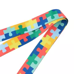 Imagem do Crachá - Cartão - Cordão - Autismo