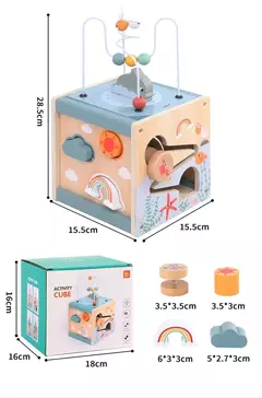 Cubo de madeira - comprar online
