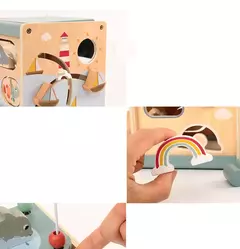 Cubo de madeira - Loja Mundo Sensorial
