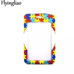 Cordão com porta cartão - Crachá - Autismo - comprar online