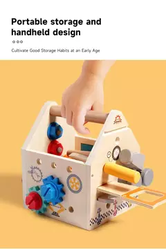 Brinquedo caixa de ferramentas