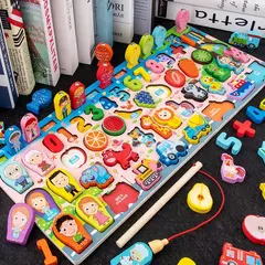 Brinquedos de encaixe - quebra cabeça