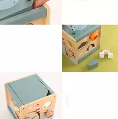 Cubo de madeira - loja online