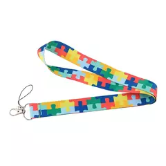 Crachá - Cartão - Cordão - Autismo - comprar online