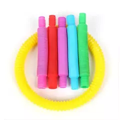 Pop Tubo Fidget - Colorido