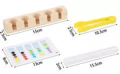 Tubo de Teste para Crianças, Motora fina - Loja Mundo Sensorial