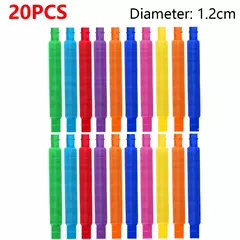 Pop Tubo Fidget - Colorido