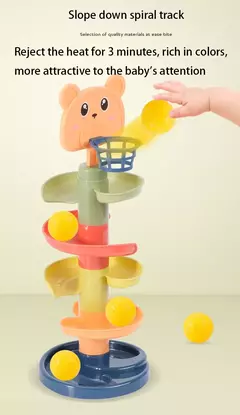 Brinquedo com bolinha e cesta - loja online