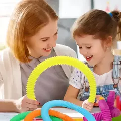 Pop Tubo Fidget - Colorido