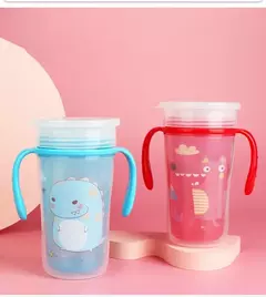 Copo 360° com dupla camada de proteção - Criança - 300ml - Loja Mundo Sensorial