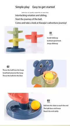 Imagem do Brinquedo com bolinha e cesta
