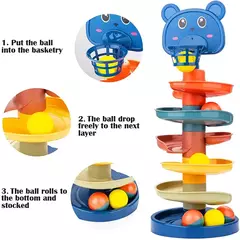 Imagem do Brinquedo com bolinha e cesta