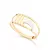 ANEL BANHADO A OURO 18K COM RHODIUM 510001