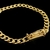 Pulseira Grumet 6mm Fecho Gaveta 6,3g Banhada A Ouro 18k - comprar online