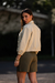 JAQUETA BOMBER COURO OPAL CREME - loja online