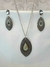 Conjunto de Corrente e Brinco Sereia Mexicana