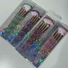 Brochas glitter por 3 unidades