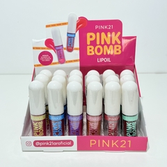 Gloss pink21 por 3 unidades