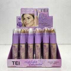 corrector + iluminador x3 unidades