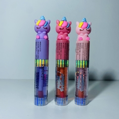 gloss unicornio x3 unidades - comprar online