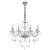 Lustre Candelabro 6 Braços de Cristal Legítimo K9 - comprar online