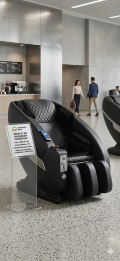Poltrona De Massagem Comercial Sl-track Modo Automático