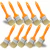 KIT 10 Trincha Pincel 2 Polegadas-Cerdas Densas e Uniformes - comprar online