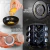 Porta Temperos 12 Potes Marmorizado Gold - Dubai Magazine