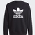 MOLETOM ADICOLOR CLASSICS TREFOIL CREWNECK - Daniel Multimarcas