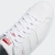 Tênis Adidas Superstar Branco/Vermelho Masculino na internet