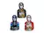 SAN LA MUERTE PORTA VELON CENICERO 23CMX14CM GRANDE