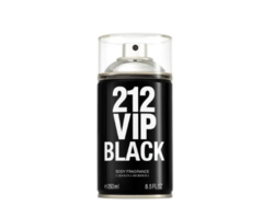 Carolina Herrera 212 Vip Black Body Spray 250ml - Body Spray Masculino