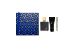 Carolina Herrera CH Men Coffret Eau de Toilette 100ml / After Shave 100ml / Travel Size Eau de Toilette 10ml - Perfume Masculino