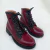 Borcego Yoko bordo con detalles - comprar online