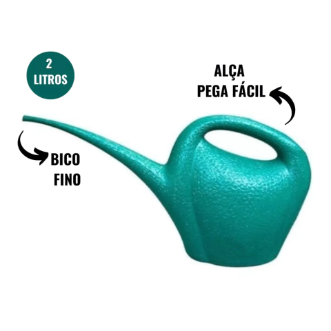 Regador Plástico com Bico Fino (2L) - comprar online