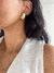 Brinco Délia banhado a ouro 18k - comprar online