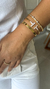 Bracelete T Banhado a ouro 18k na internet