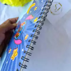 Caderno de Adesivos Stitch - Loja SJ Variedades
