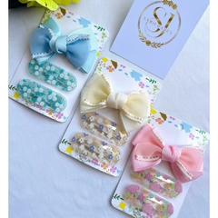Kit Laço de Cabelo Infantil Bico de Pato - comprar online