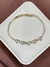 Pulsera corazones zirconia