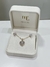 Conjunto de corazón zirconia