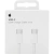 Cabo Apple com conector USB-C / USB-C 60W (1m) Original