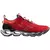Tênis Mizuno Wave Prophecy 13 masculino na cor vermelha, ideal para corridas e atividades esportivas.