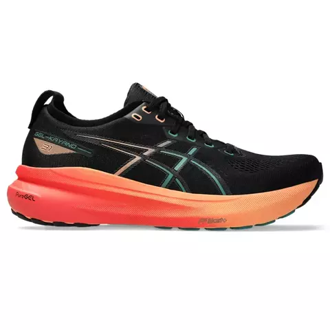 Tênis ASICS GEL-Kayano 31 - Masculino - Preto/Verde - comprar online