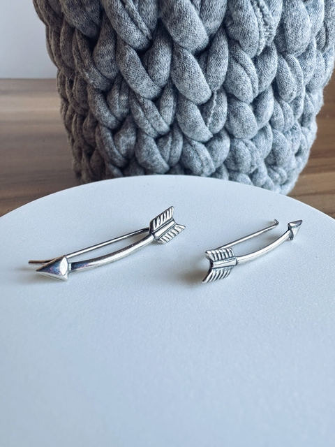 Brinco Ear Cuff Flecha - Prata 925 - comprar online