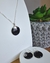 Conjunto Preto - Prata 925 na internet
